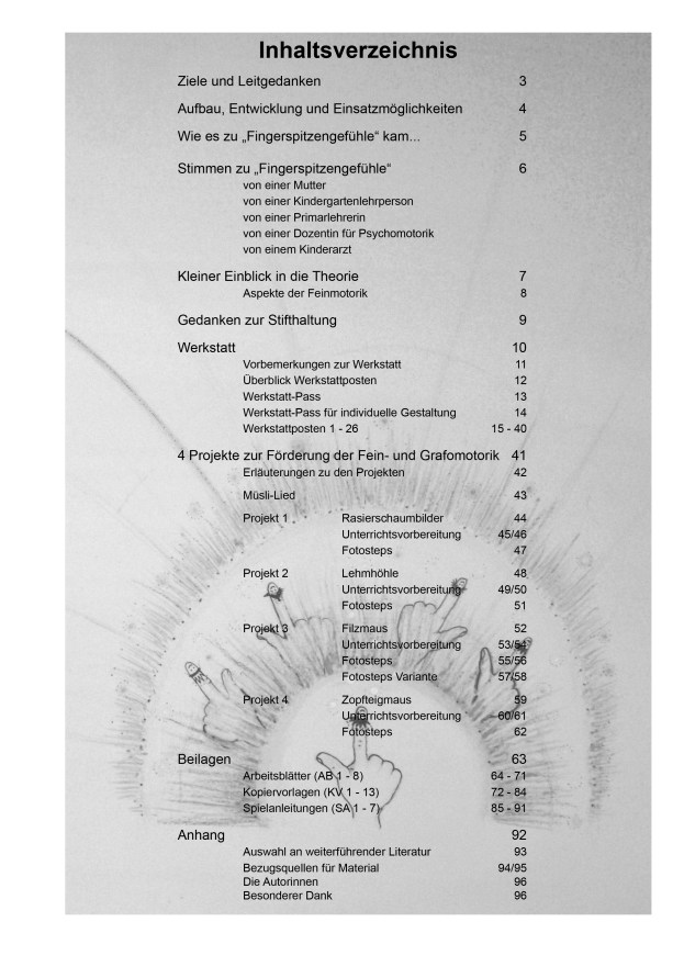 Inhaltsverzeichnis